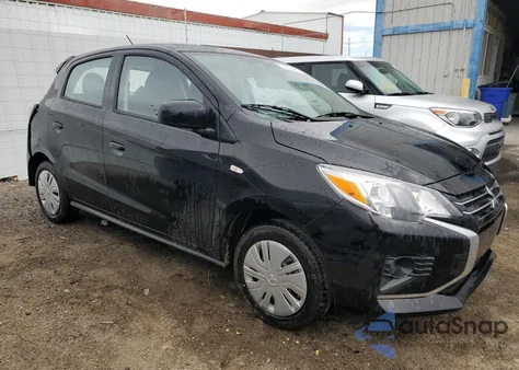 2024 Mitsubishi Mirage Es/Le z USA, uszkodzony, nr VIN ML32AUHJ4RH019288